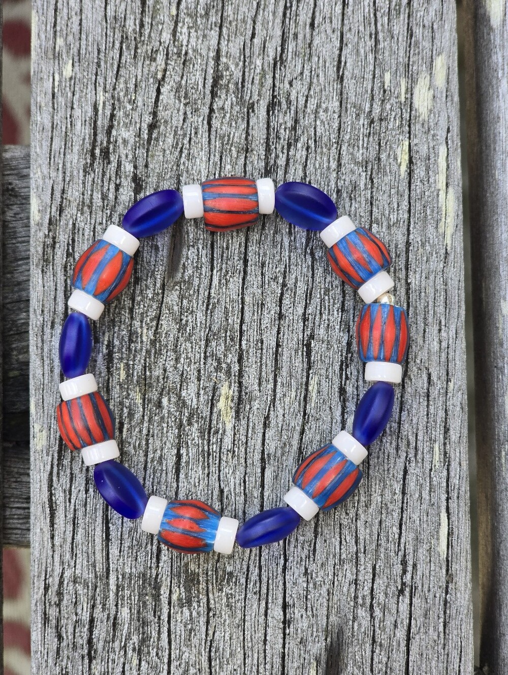 "Patriotic Barrel Bracelet"